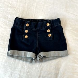 Genuine kids high waisted sailor shorts